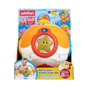 Roll 'N Learn Activity Ocean Ball – Winfun Roll 'N Learn Activity Ocean Ball Winfun Early Education