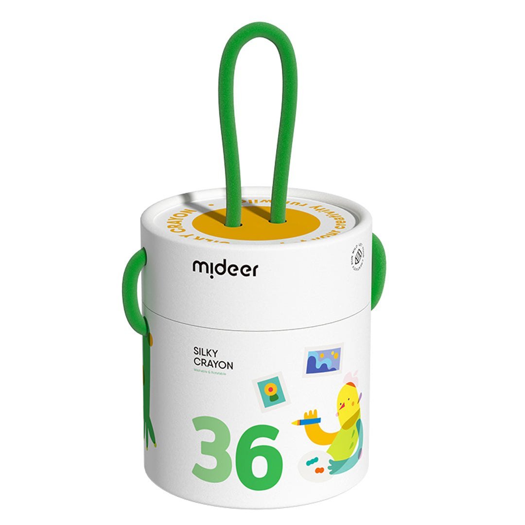 Rotary Washable Crayons – 36 Colors – Mideer Rotary Washable Crayons - 36 Colors Mideer Art & Craft