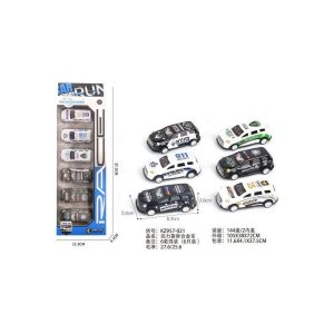 Sam Toys-6 Pcs Police Pull Back Alloy Car – Sam Toys Sam Toys-6 Pcs Police Pull Back Alloy Car Sam Toys Early Education