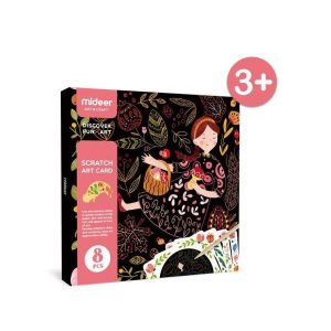 Scratch Art Kit – Mideer Scratch Art Kit Mideer Art & Craft