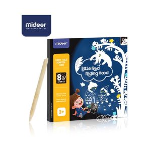 Scratch Card Kit – Little Red Riding Hood – Mideer Scratch Card Kit - Little Red Riding Hood Mideer Art & Craft