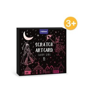 Scratch Kit – Fairy World – Mideer Scratch Kit - Fairy World Mideer Art & Craft
