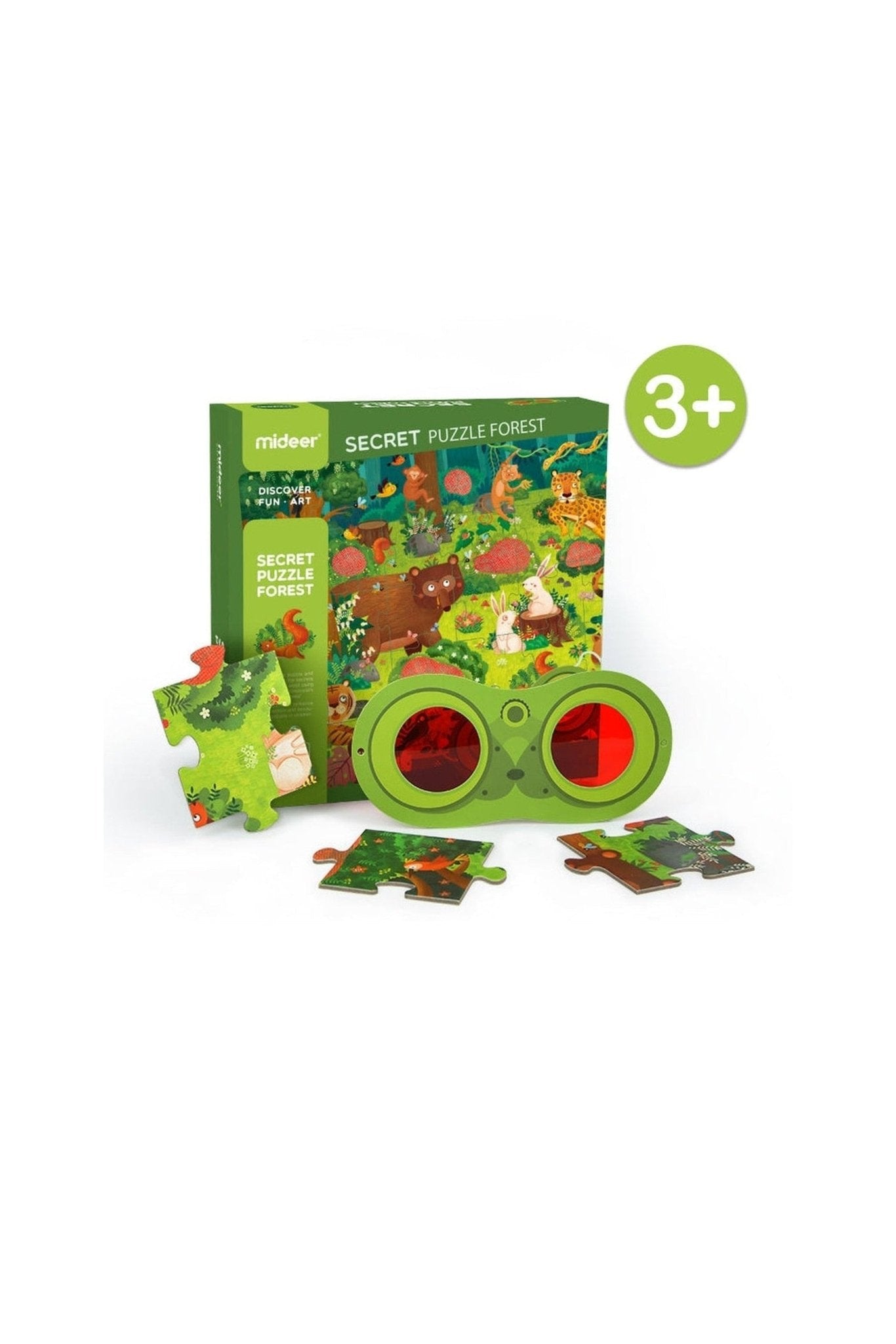 Secret Puzzle – Forest – Mideer Secret Puzzle - Forest Mideer Jigsaw Puzzles