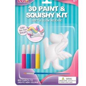 Sew Star – 3D Paint And Squishy Kit – Unicorn – Sew Star Sew Star - 3D Paint And Squishy Kit - Unicorn Sew Star Art & Craft