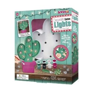 Sew Star – Decorate Your Own String Lights LED Kit – Cactus – Sew Star Sew Star - Decorate Your Own String Lights LED Kit - Cactus Sew Star Art & Craft