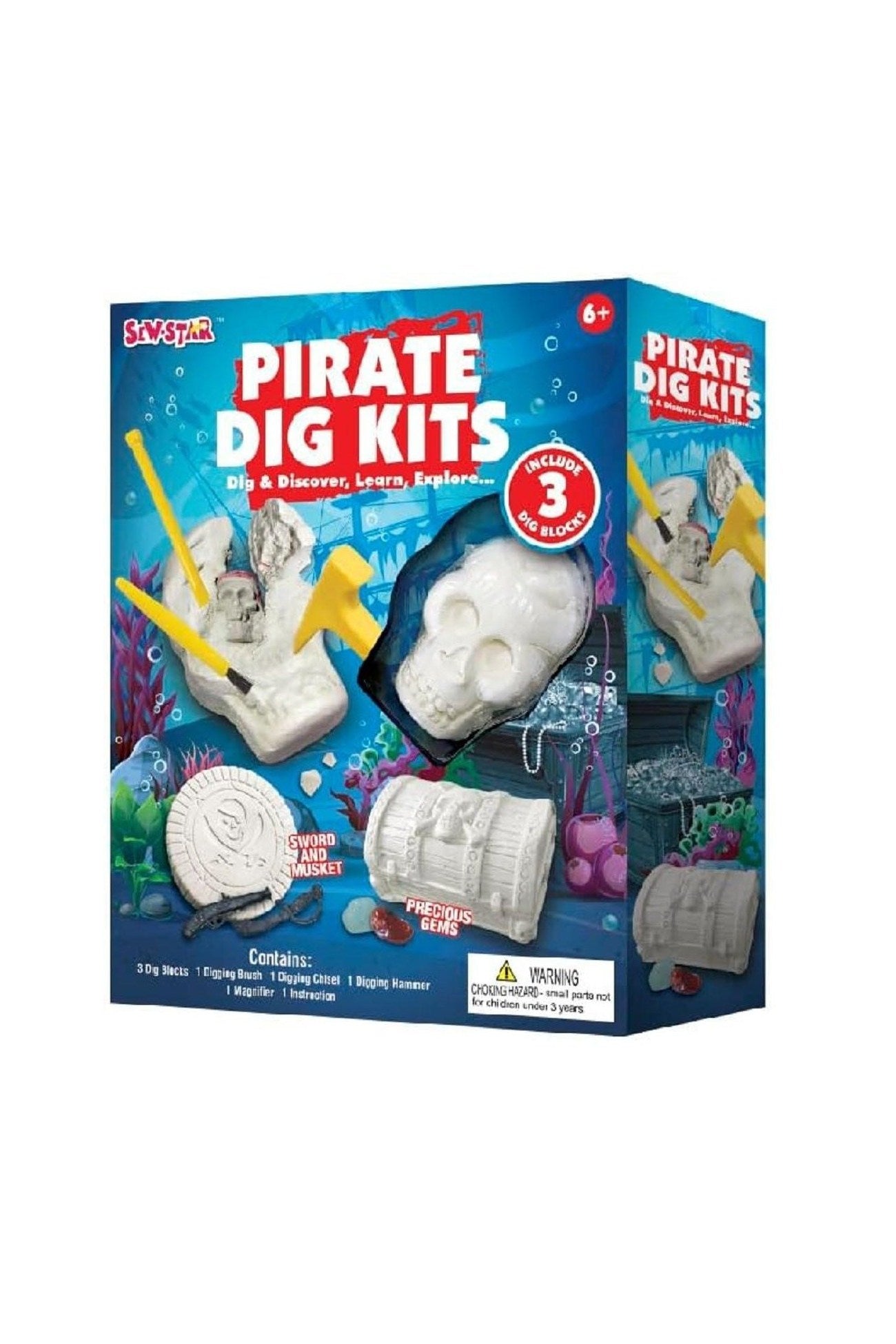 Sew Star Pirate Dig Kit – Sew Star Sew Star Pirate Dig Kit Sew Star Art & Craft