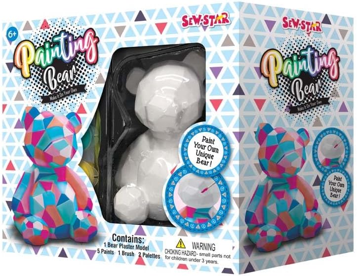 Sew Star Plaster Kit-bear – Sew Star Sew Star Plaster Kit-bear Sew Star Art & Craft