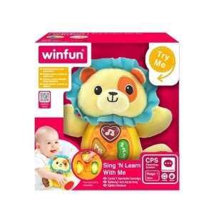 Sing 'N Learn With Me – Caesar The Lion – Winfun Sing 'N Learn With Me - Caesar The Lion Winfun Early Education