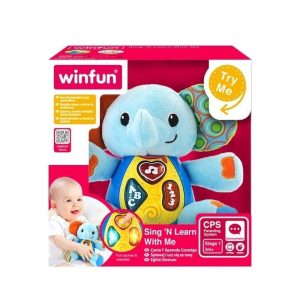 Sing 'N Learn With Me – Timber The Elephant – Winfun Sing 'N Learn With Me - Timber The Elephant Winfun Early Education