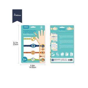 Temporary Tattoos – Watches & Bracelets (Boy) – Mideer Temporary Tattoos - Watches & Bracelets (Boy) Mideer Art & Craft