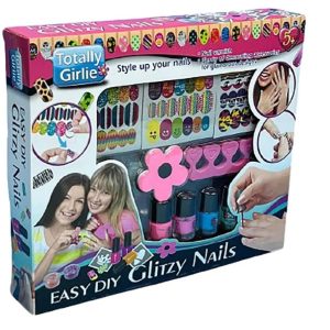 Totally Girlie – Easy Glitzy Nails DIY Crafts Kit – Totally Girlie Totally Girlie - Easy Glitzy Nails DIY Crafts Kit Totally Girlie Art & Craft