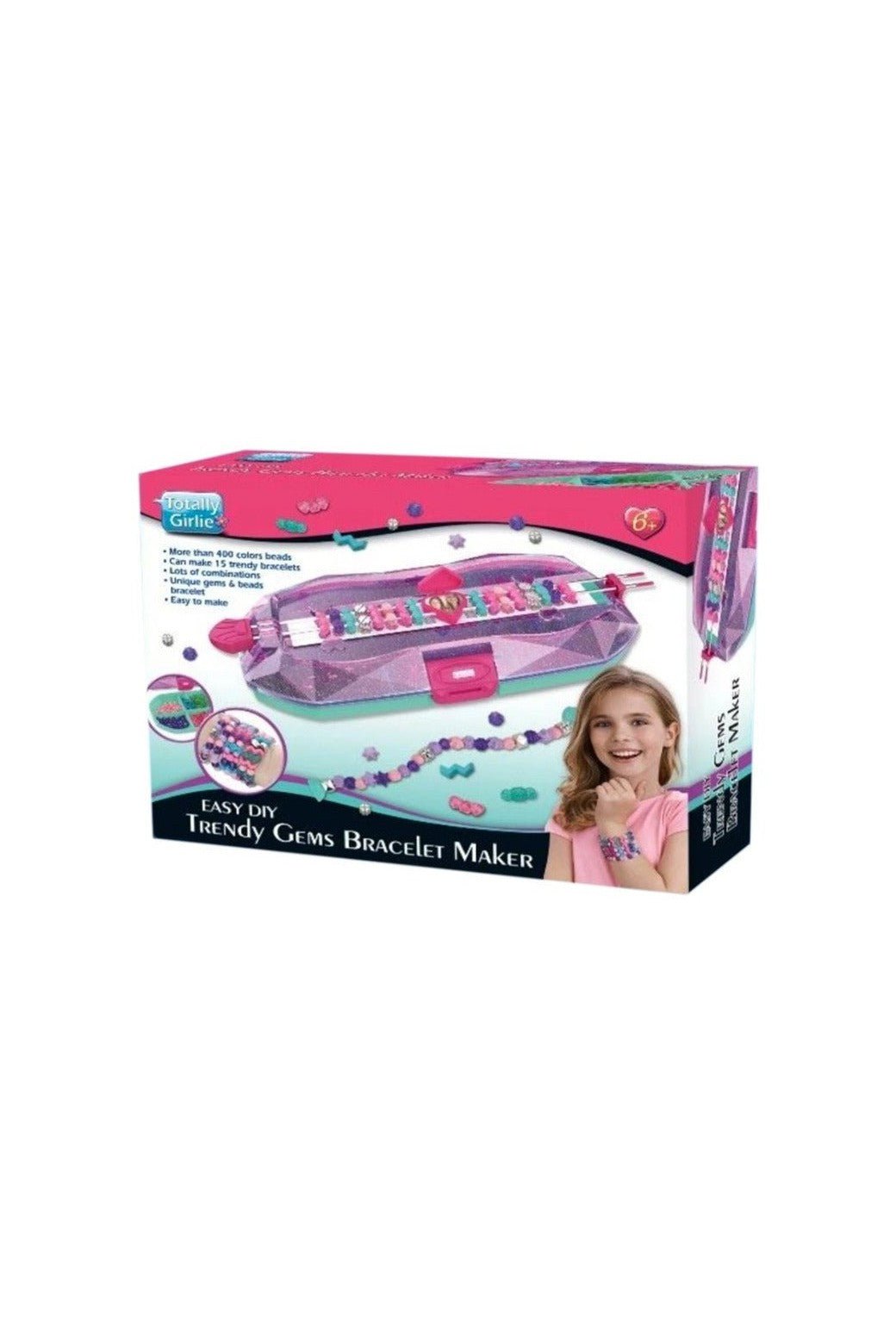Totally Girlie – Trendy Gems Bracelet Maker – Totally Girlie Totally Girlie - Trendy Gems Bracelet Maker Totally Girlie Art & Craft