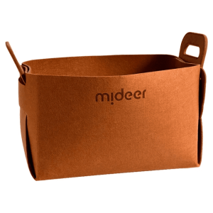 Toys Fabric Bakset – Brown – Mideer Toys Fabric Bakset - Brown Mideer Accessories