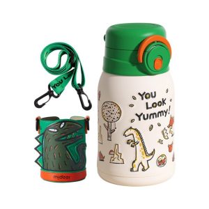 Vacuum Insulated Bottle 500Ml W/ Holder – You Look Yummy – Mideer Vacuum Insulated Bottle 500Ml W/ Holder - You Look Yummy Mideer Early Education