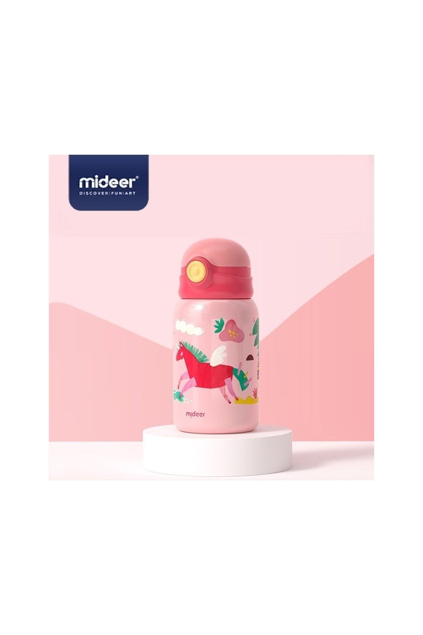 Vacuum Insulated Bottle – Unicorn – 450Ml – Mideer Vacuum Insulated Bottle - Unicorn - 450Ml Mideer Feeding