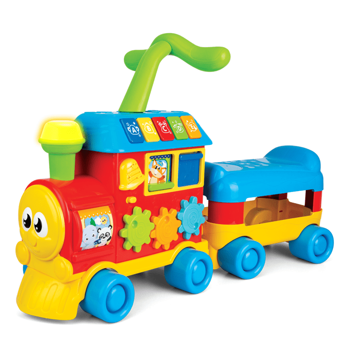 Walker Ride-On Learning Train – Winfun Walker Ride-On Learning Train Winfun Early Education