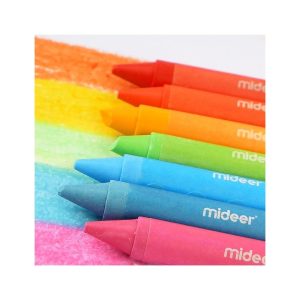 Washable Crayons – 24 Colours – Mideer Washable Crayons - 24 Colours Mideer Art & Craft