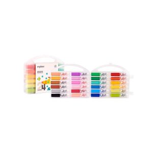 Washable Round Tip Markers – 24 Colors – Mideer Washable Round Tip Markers - 24 Colors Mideer Stationary