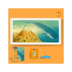 Whale In The Sky Puzzle – 530 Pcs – Mideer Whale In The Sky Puzzle - 530 Pcs Mideer Jigsaw Puzzles