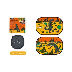 Window Shade For Kids – Dinosaur (Pack Of 2) – Mideer Window Shade For Kids - Dinosaur (Pack Of 2) Mideer Travel
