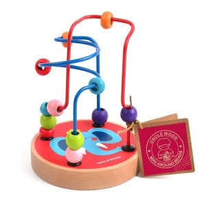 Wooden Bead Maze – Elephant – Mideer Wooden Bead Maze - Elephant Mideer Art & Craft