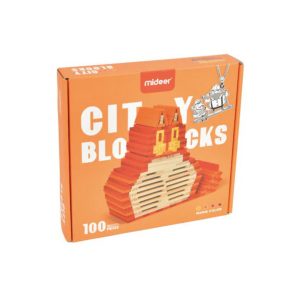 Wooden City Blocks – Warm – Mideer Wooden City Blocks - Warm Mideer Building Blocks