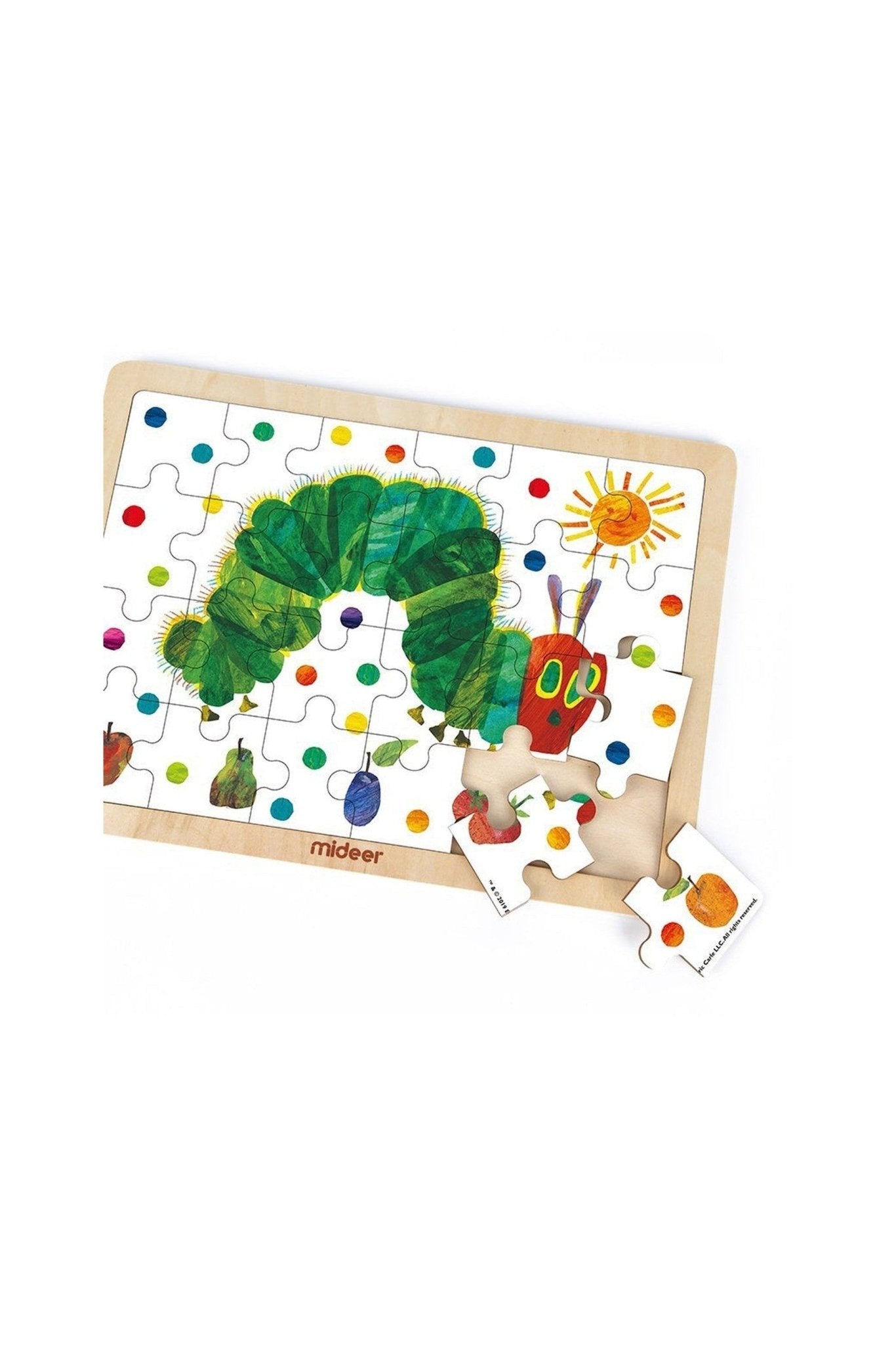 Wooden Puzzle – Hungry Caterpillar (48 Pcs) – Mideer Wooden Puzzle - Hungry Caterpillar (48 Pcs) Mideer Jigsaw Puzzles