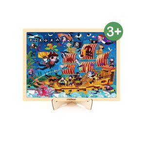 Wooden Puzzle – Pirates (48 Pcs) – Mideer Wooden Puzzle - Pirates (48 Pcs) Mideer Jigsaw Puzzles