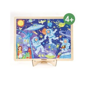 Wooden Puzzle – Space (100 Pcs) – Mideer Wooden Puzzle - Space (100 Pcs) Mideer Jigsaw Puzzles