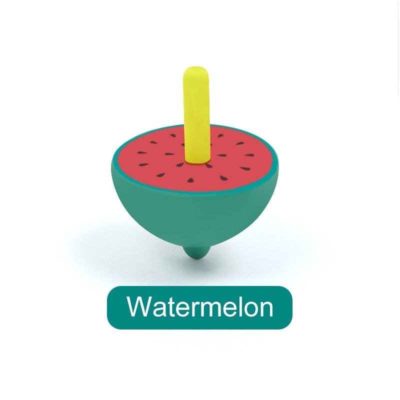 Wooden Spinning Top – Watermelon – Mideer Wooden Spinning Top - Watermelon Mideer Fun Toys