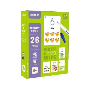 Write & Wipe Cards – 123 – Mideer Write & Wipe Cards - 123 Mideer Early Education
