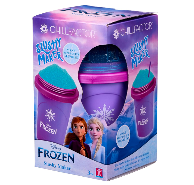 Chill Factor 08156 Disney Frozen Reusable Squeeze Cup Maker with Anna Design – Chill Factor Chill Factor 08156 Disney Frozen Reusable Squeeze Cup Maker with Anna Design Chill Factor Frozen Drink Makers