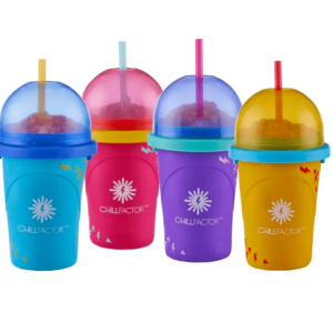 Chillfactor Color Shocks Slushy Maker 4 Assortment – Chill Factor Chillfactor Color Shocks Slushy Maker 4 Assortment Chill Factor Frozen Drink Makers